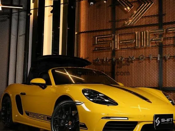 بورش 718 بوكستر ستايل إديشن 2024 مستعملة بعداد 5000 كم وضمان الوكيل