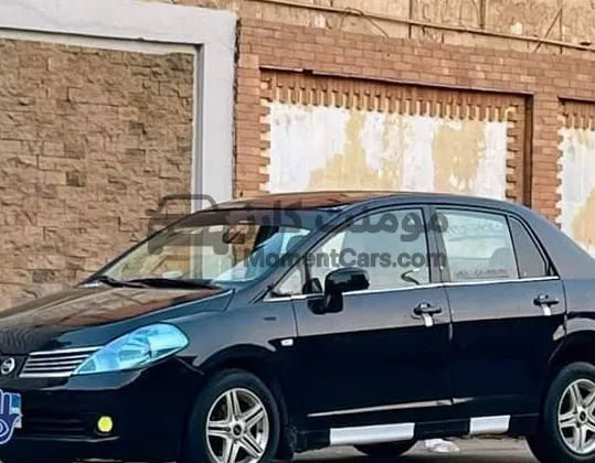 للبيع نيسان تيدا 2007 مانوال خليجي 175 ألف كم