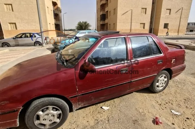 هيونداي اكسيل 1995 مانيوال 1500 سي سي كاملة