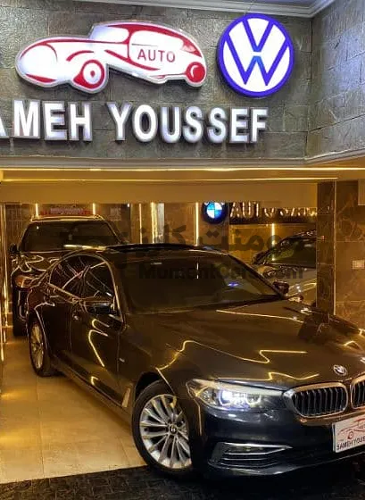 بي ام دبليو 520 موديل 2018 فئة لاكشري للبيع كاش أو تقسيط
