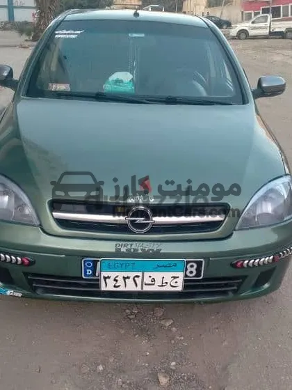 أوبل كورسا 2005 مانيوال بحالة ممتازة وجنط اسبور