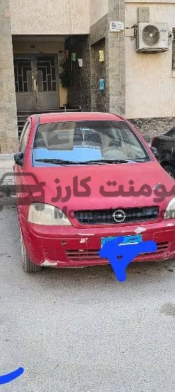 أوبل كورسا 2005 سيدان مانيوال للبيع كاوتش وعفشة جديدة