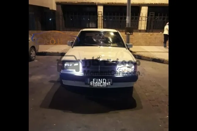 مرسيدس 190 موديل 1983 مانيوال للبيع