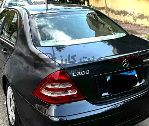 مرسيدس C180 موديل 2001 اوتوماتيك فابريكة بالكامل