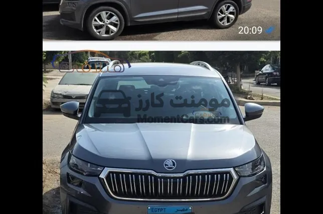سكودا كودياك 2023 ستايل 7 راكب وارد ألمانيا