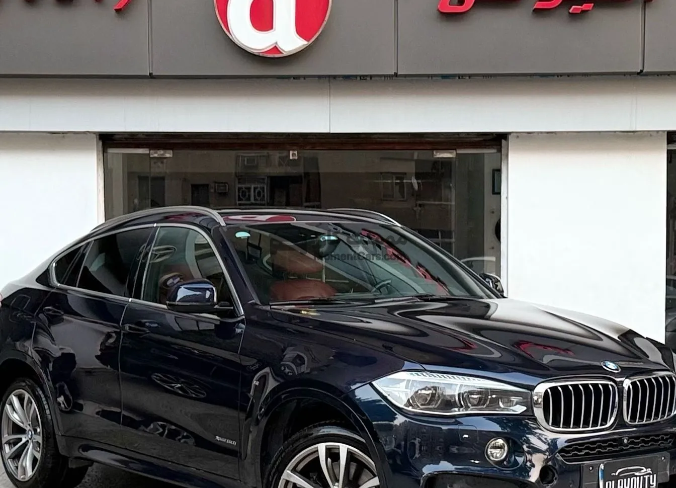 بي ام دبليو X6 2017 V8 4400cc للبيع