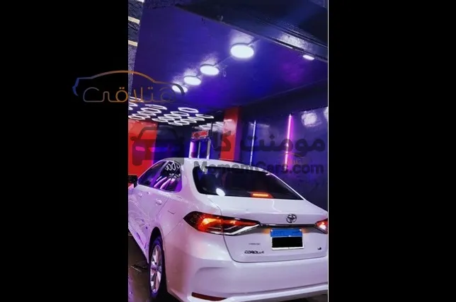 تويوتا كورولا 2022 اتوماتيك فئة تانية 29 ألف كم