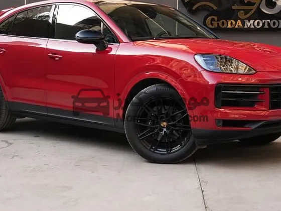 بورشه كايين كوبيه 2024 كسر زيرو 7000 كم ضمان