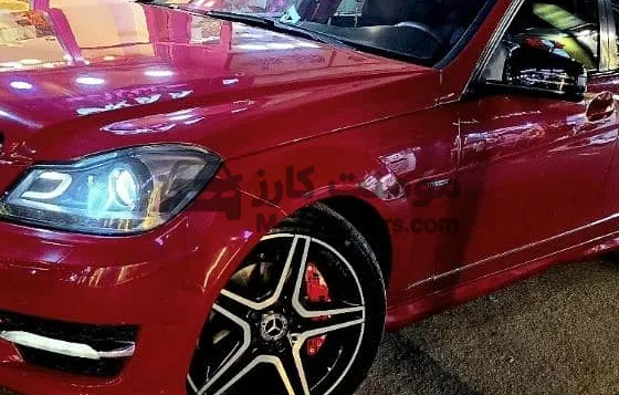 مرسيدس C180 موديل 2014 كت AMG للبيع 150 ألف كم