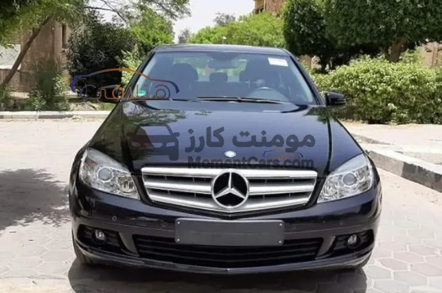 مرسيدس C180 موديل 2010 كاملة (ما عدا فتحة سقف)