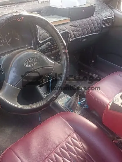 هيونداي اكسيل 1995 مانيوال 1500cc باور فرش جلد للبيع