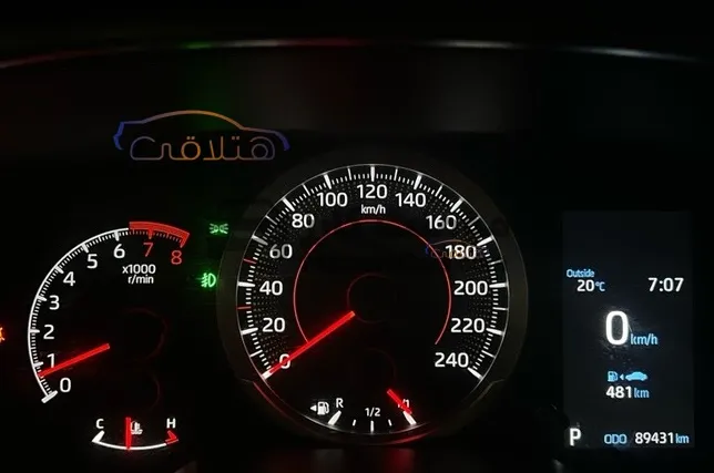 تويوتا كورولا 2021 تاني فئة اتوماتيك كسر زيرو للبيع