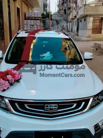 جيلي امجراند X7 موديل 2019 أوتوماتيك للبيع بحالة كسر زيرو