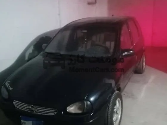 أوبل كورسا 1994 هاتشباك ألماني للبيع في طنطا، فابريكا دواخل وبفتحة سقف