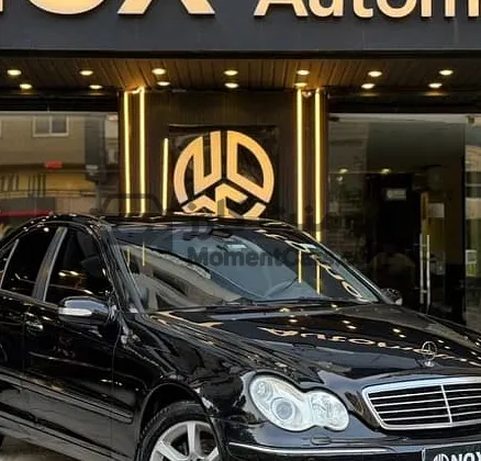 مرسيدس C180 موديل 2004 اتوماتيك جلد فرش للبيع