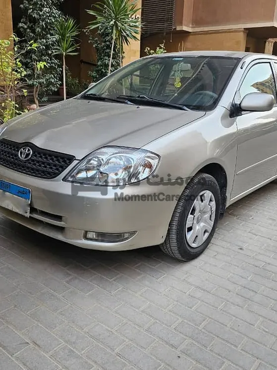 تويوتا كورولا 2001 مانيوال 1300cc رخصة طويلة