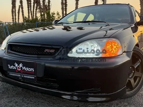 هوندا سيفيك 1998 هاتشباك مانيوال بتعديلات وجنوط