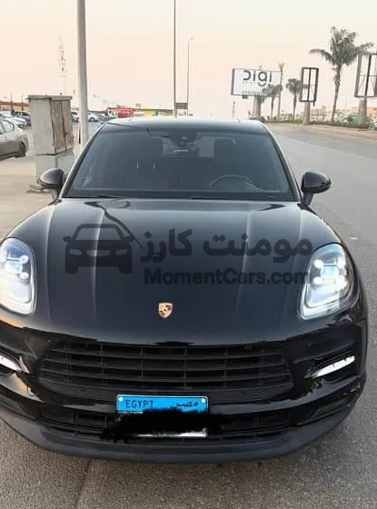 بورش ماكان 2021 مستعملة عداد 80 ألف كم لون أسود