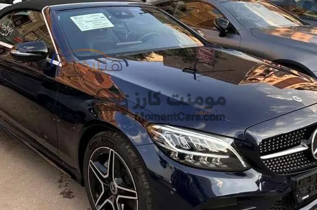 مرسيدس C200 كوبيه كابريوليه 2021 كسر زيرو 17000 كم