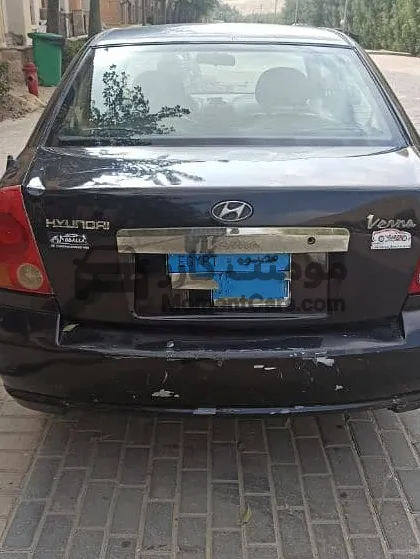 هيونداي فيرنا 2007 مانيوال - كاوتش وبطارية جديدة