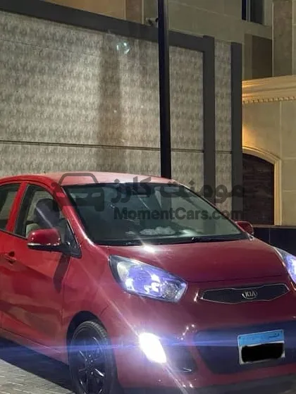 كيا بيكانتو 2013 فئة تانية جنط ومرايات ضم للبيع