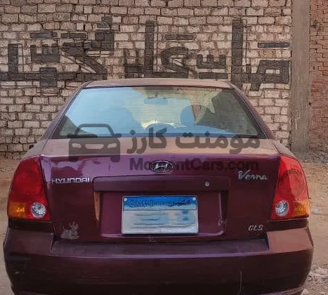 هيونداي فيرنا 2011 مانيوال - مالك أول - فابريكة دواخل للبيع