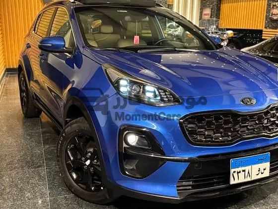 كيا سبورتاج 2022 بلاك ايديشن كسر زيرو 17000 كم للبيع
