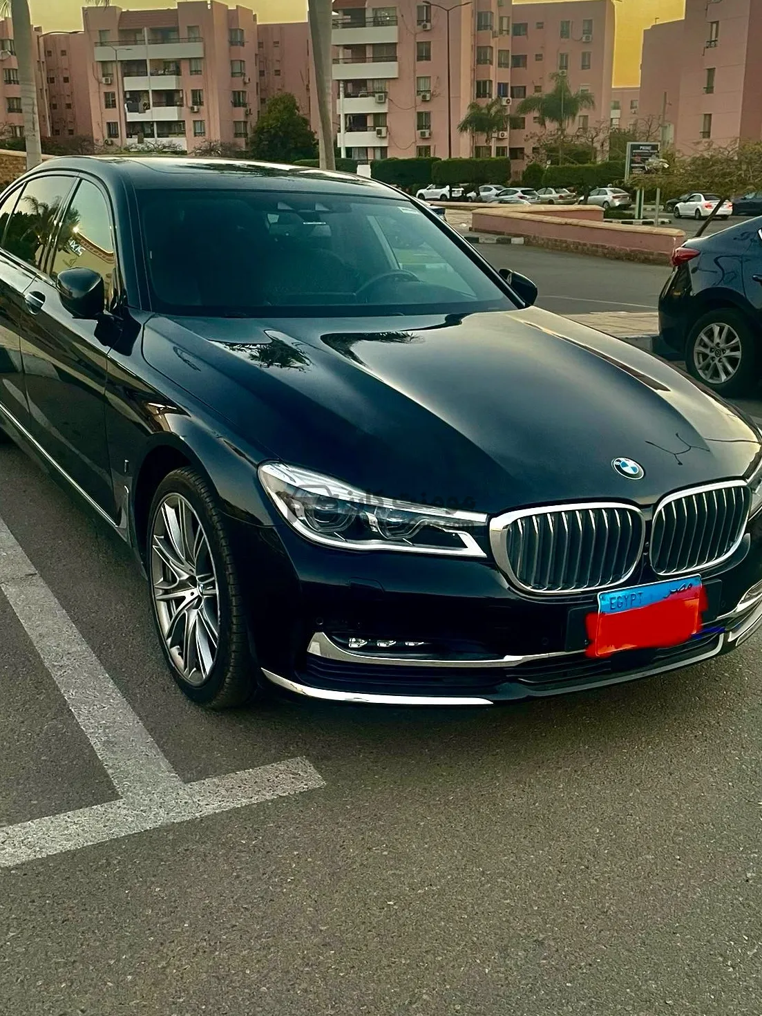 بي ام دبليو 740Li 2017 كسر زيرو 34500 كم