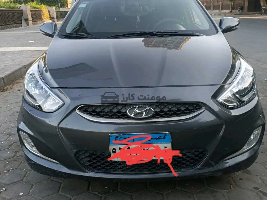 هيونداي اكسنت 2024 اتوماتيك فئة ثالثة للبيع