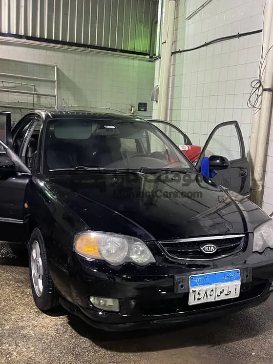 كيا سبيكترا ونج 2001 اوتوماتيك سيدان لون أسود