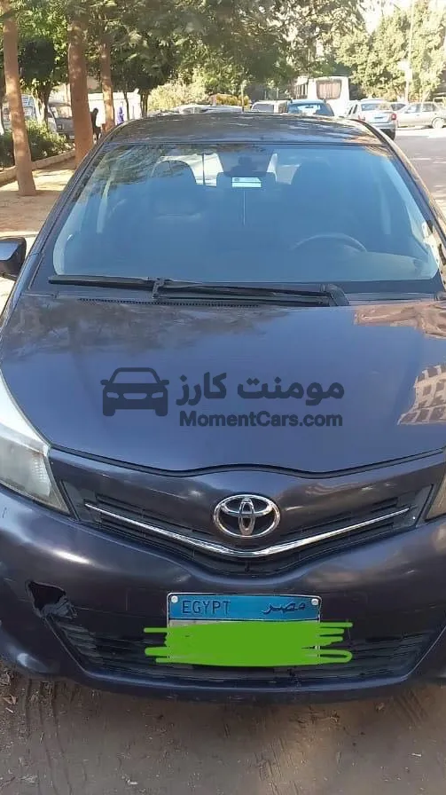 تويوتا ياريس 2014 اتوماتيك فابريكة برة وجوة