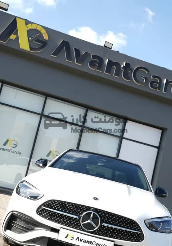 مرسيدس C180 2024 AMG كسر زيرو للبيع