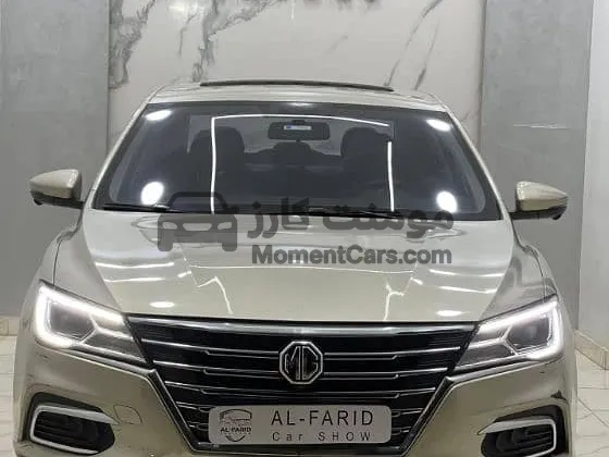 ام جي 5 موديل 2022 أعلى فئة - كسر زيرو - تقسيط