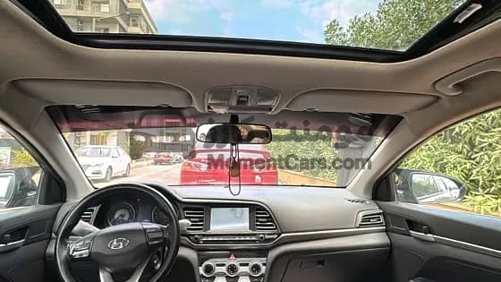 هيونداي إلينترا 2020 اتوماتيك جلد للبيع