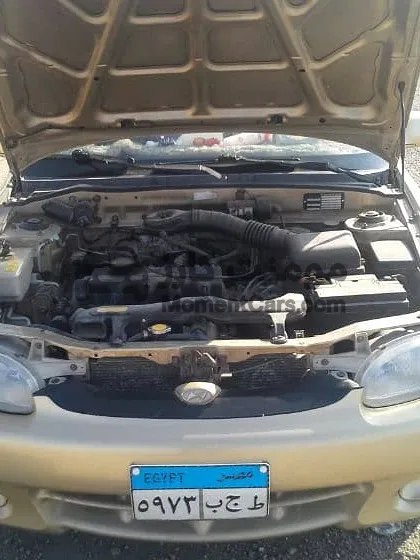 هيونداي أكسنت 2004 فابريكة بالكامل للبيع | عداد 20,000 كم فقط