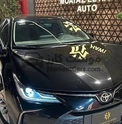تويوتا كورولا 2024 فابريكة 49 ألف كم للبيع