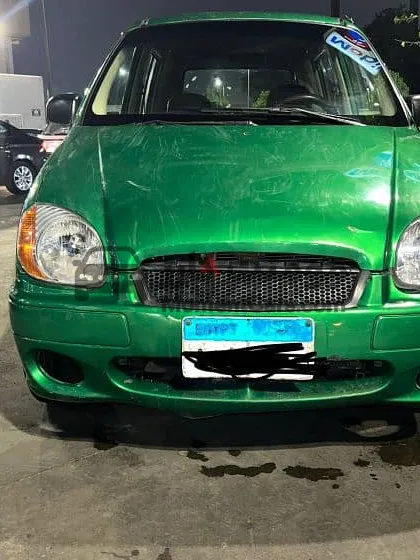 هيونداي أتوس 1998 مانيوال 1600 مثبتة رخصة 3 سنين