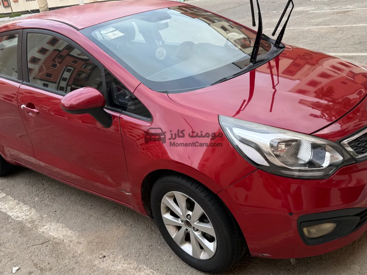 كيا ريو 2013 اتوماتيك فئة تانية - رشة نظافة - كاوتش جديد