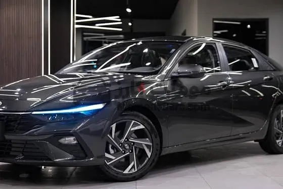 هيونداي إلينترا 2025 أعلى فئة جديدة للبيع