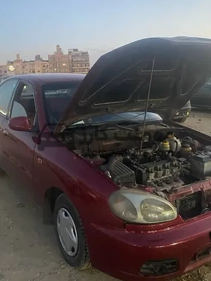 دايو لانوس 2006 مانيوال فرش جلد الماني للبيع