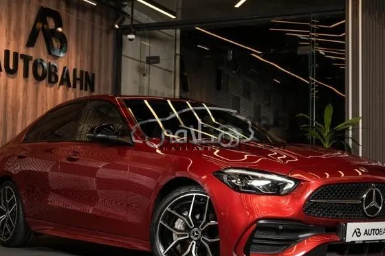مرسيدس C 200 موديل 2023 كسر زيرو 38 ألف كم