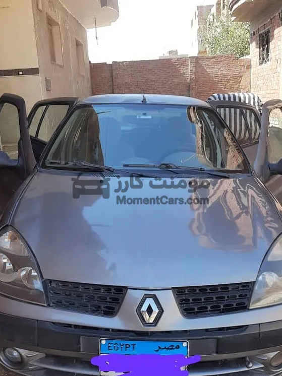 رينو كليو 2003 مانيوال للبيع - رشة حزام وكبوت