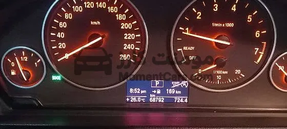 BMW 316i 2015 أوتوماتيك 70 ألف كم للبيع