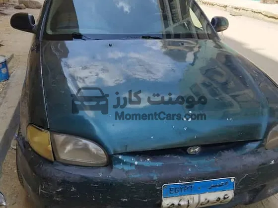 هيونداي أكسنت 1999 مانيوال - رخصة سارية - المنيل