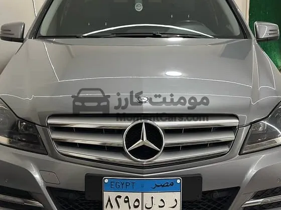 مرسيدس C200 موديل 2012 فابريكة 99 ألف كيلو للبيع