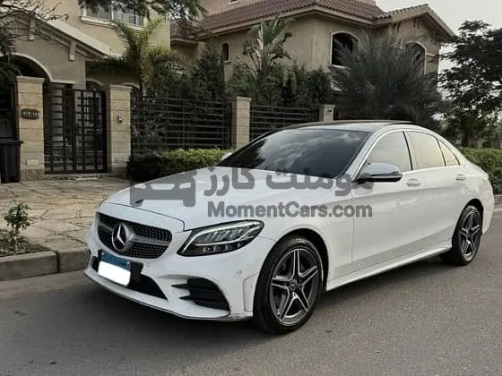 مرسيدس C200 AMG 2019 فابريكة بالكامل للبيع