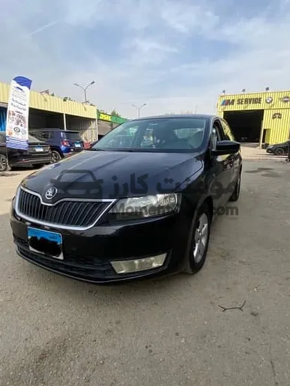 سكودا رابيد 2015 اتوماتيك تاني فئة للبيع