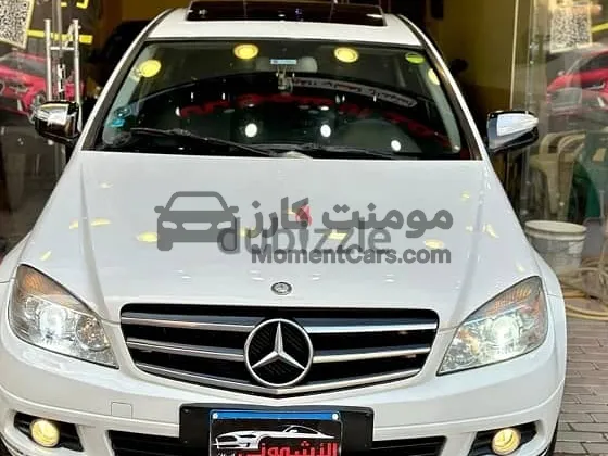 مرسيدس بنز C200 موديل 2008 أوتوماتيك للبيع