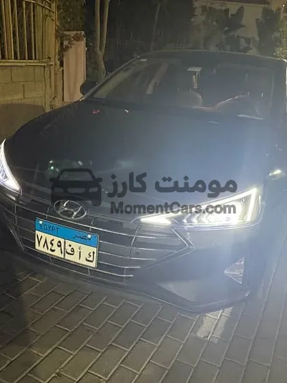 هيونداي إلنترا 2025 أعلى فئة فتحة سقف وحساسات للبيع