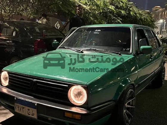 جولف 2 موديل 1988 تربو فتيس اتوماتيك للبيع